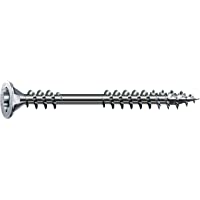 Spax – Tornillo 4.5 x 50 rosca parcial Torx 20 WIROX de plata- 500 unidades- 541010450505